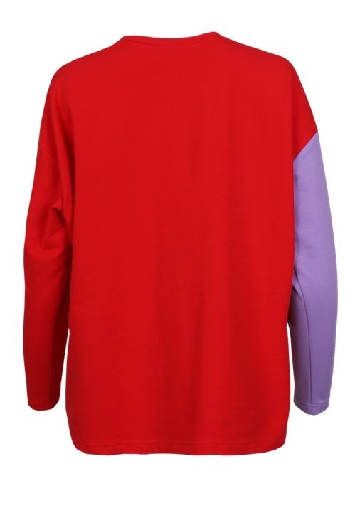 Sweatshirt color block