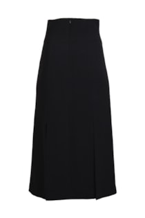 Midi skirt with opening