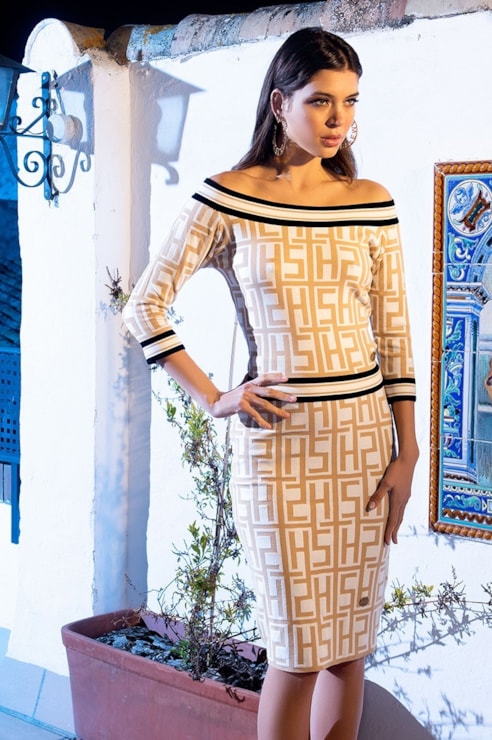 Saia justa de tricot