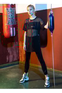 T-shirt combinada