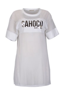 T-shirt combinada