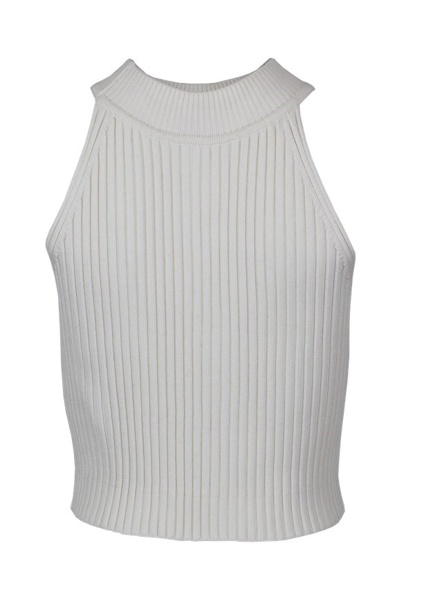 Top halter curto