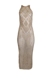 Long knitted dress