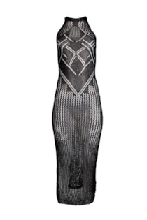 Long knitted dress