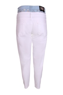 Double waist sequin pants