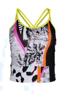 Top de alças com cut out