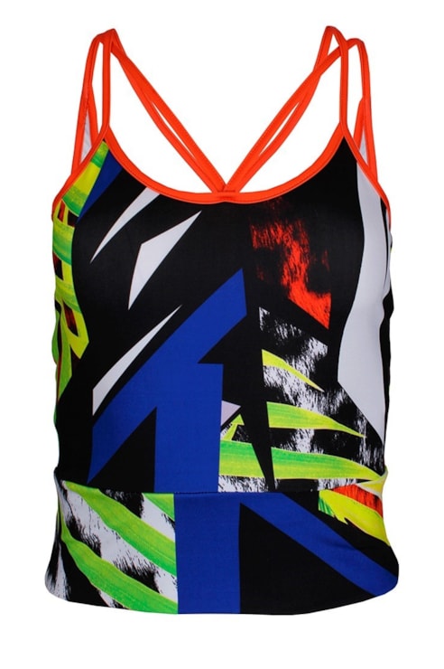 Top de alças com cut out