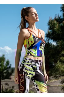Top de alças com cut out