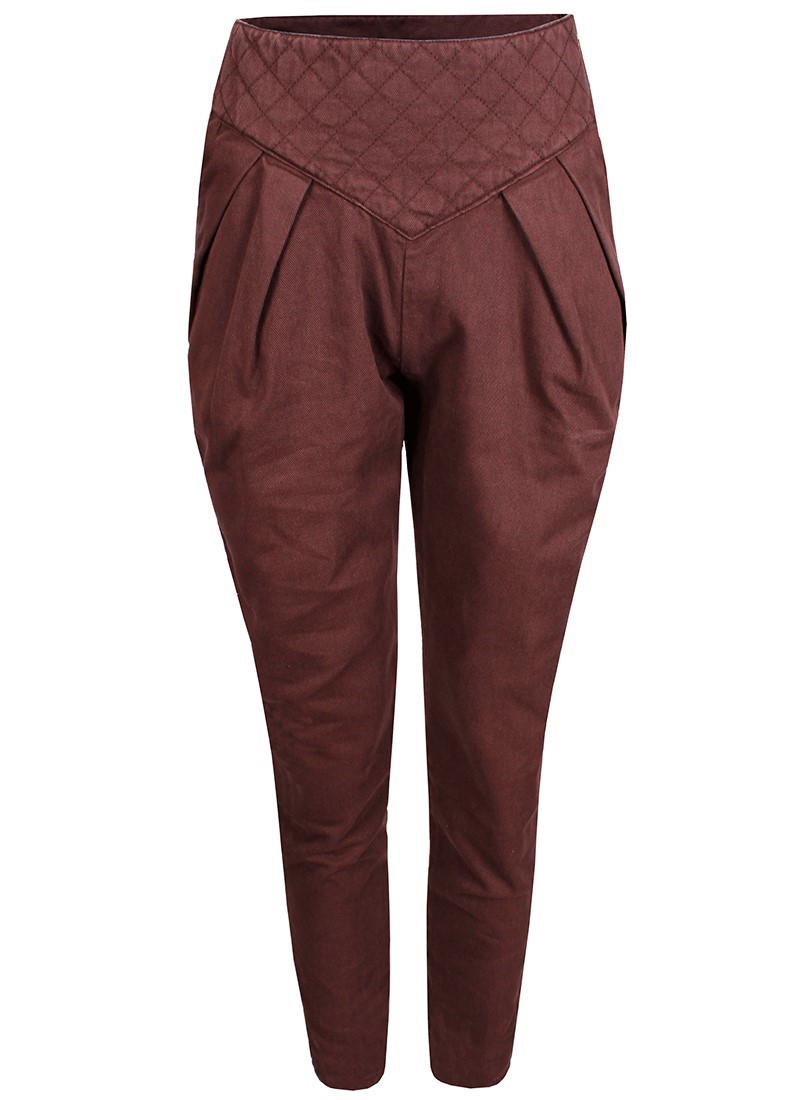 Pantalones pitillo con pinzas