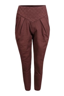 Pantalones pitillo con pinzas