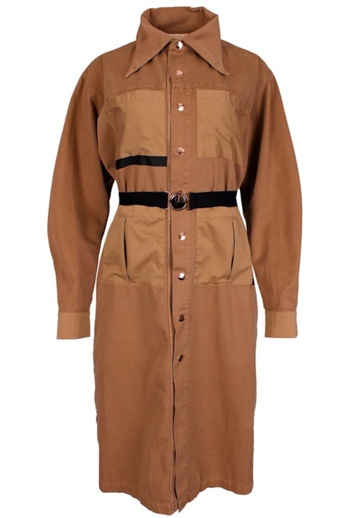 Belted Shirt Dress