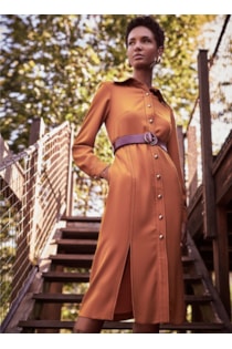 Vestido estilo camisa