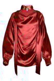 Blusa gola subida