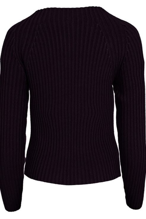 Camisola de tricot com botões