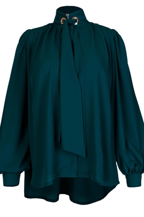 Blusa franzida
