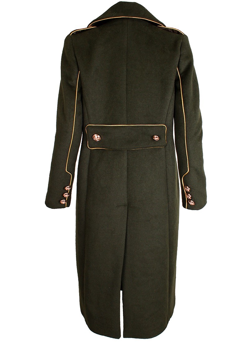 Long coat with pockets