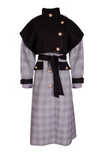 Trench coat com cinto
