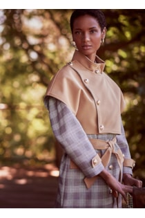 Trench coat com cinto