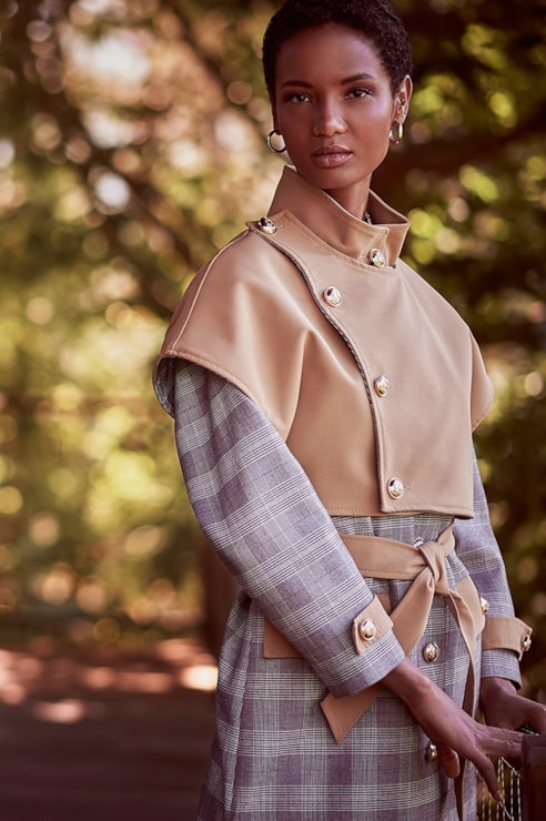 Trench coat com cinto