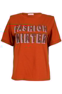 T-shirt with sequins