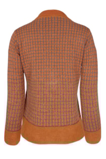 Camisola tipo polo de tricot