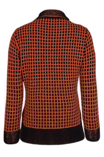 Camisola tipo polo de tricot