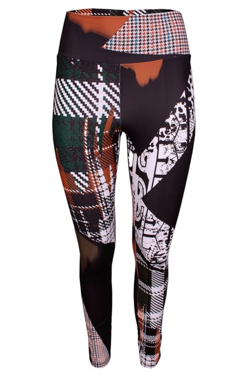 Leggings com padrão estampado