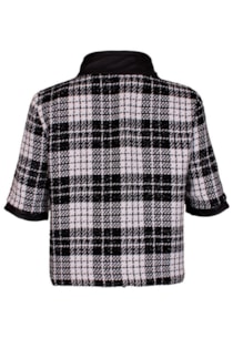 Blusa padrão pied-de-poule