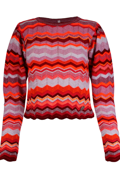 Camisola de tricot manga comprida