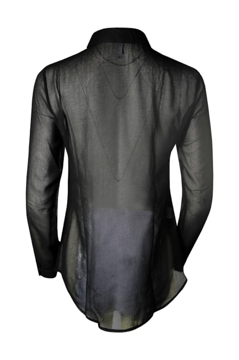 golden buttons blouse