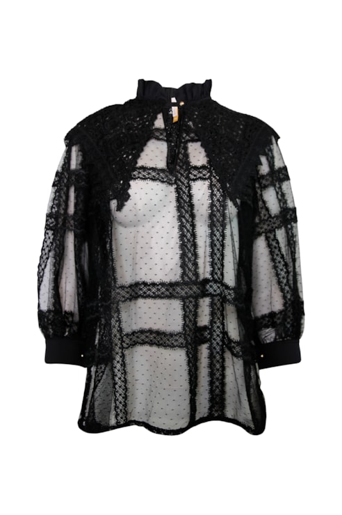 Blusa renda