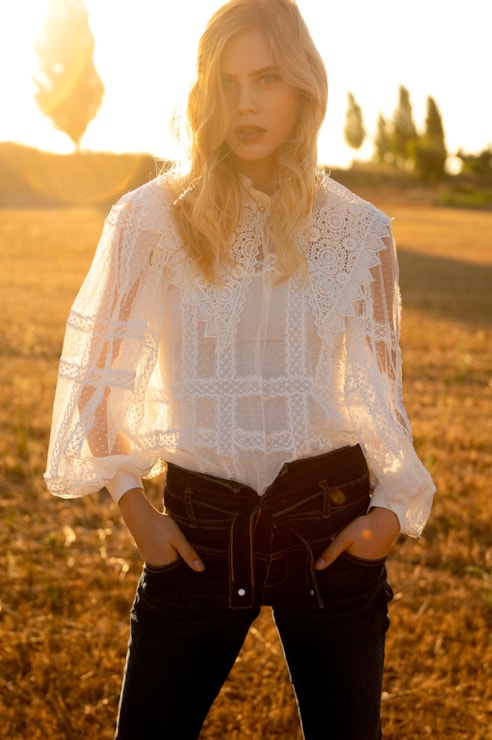 Blusa renda