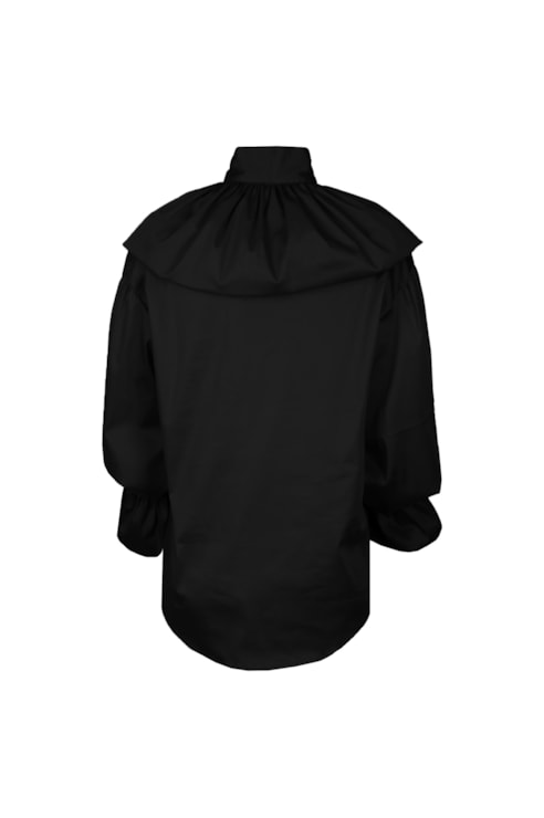 Blusa maxi lapela
