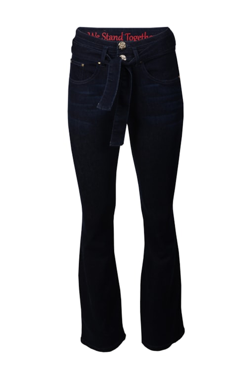 Calças jeans flare