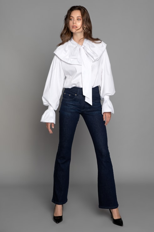 Calças jeans flare