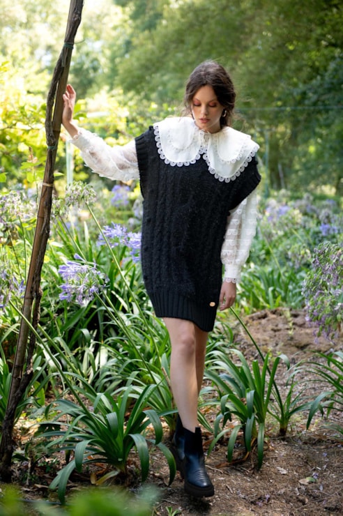 Vestido de malha