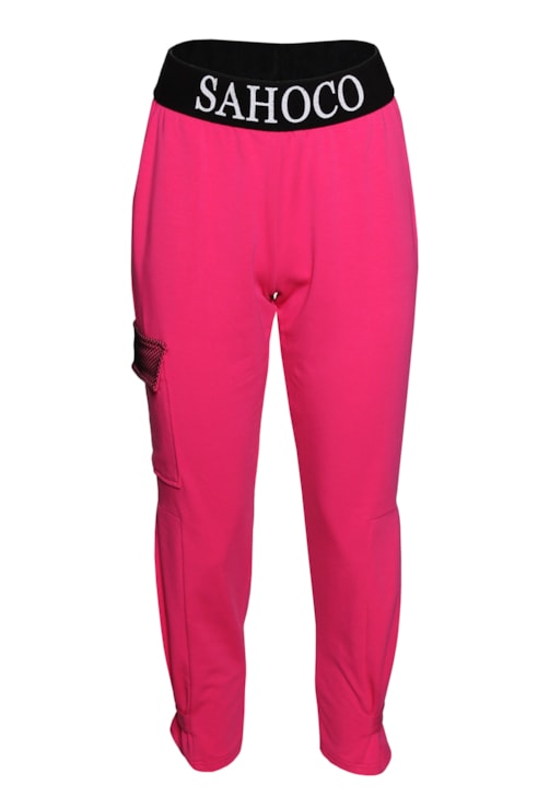 Calças jogger com logótipo