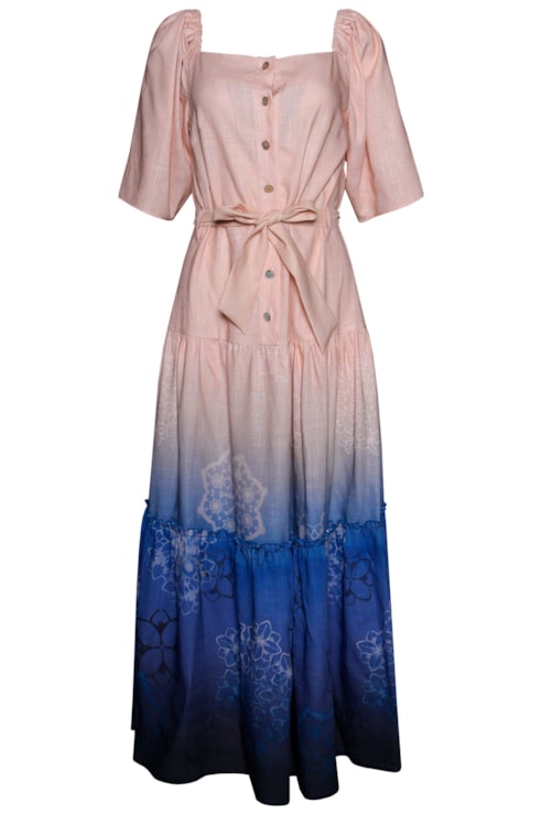 Vestido tipo camiseiro