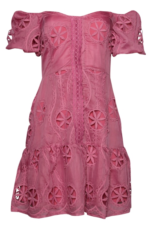 Vestido ombros descobertos