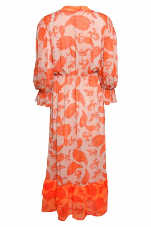 Vestido comprido estampado