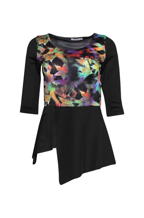 Asymmetric blouse