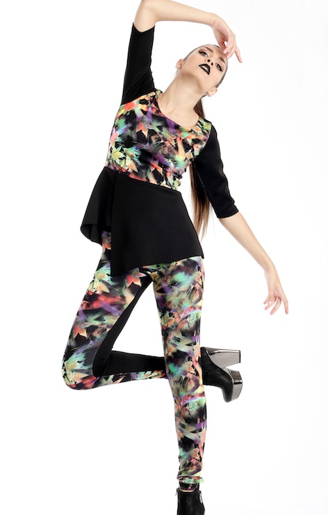 Asymmetric blouse