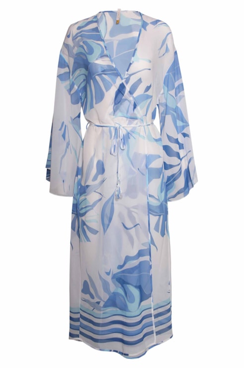 Printed kaftan