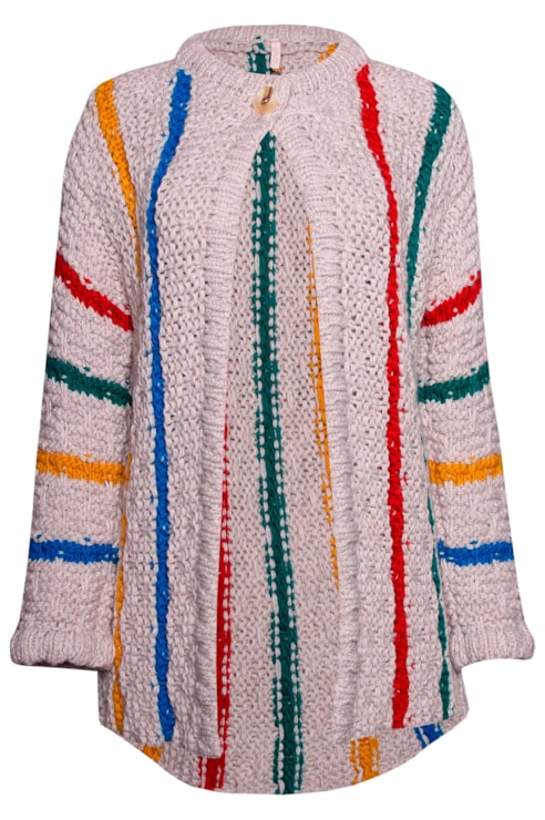 Casaco Malha Oversized