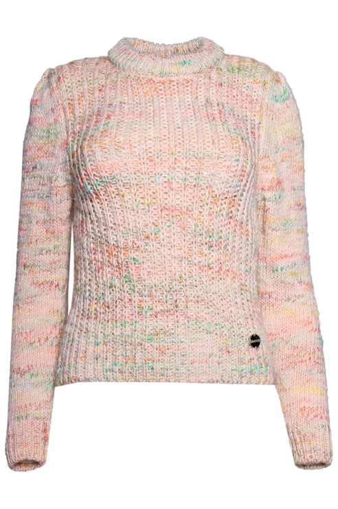 Camisola de Malha Efeito Tie Dye