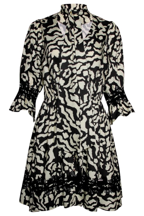 Vestido Renda Combinada