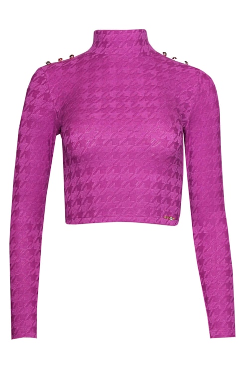 Top Cropped  Pied de Poule
