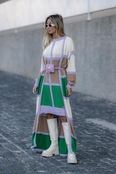 Vestido Midi Malha