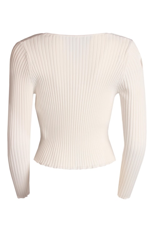 Conjunto Malha Casaco e Top