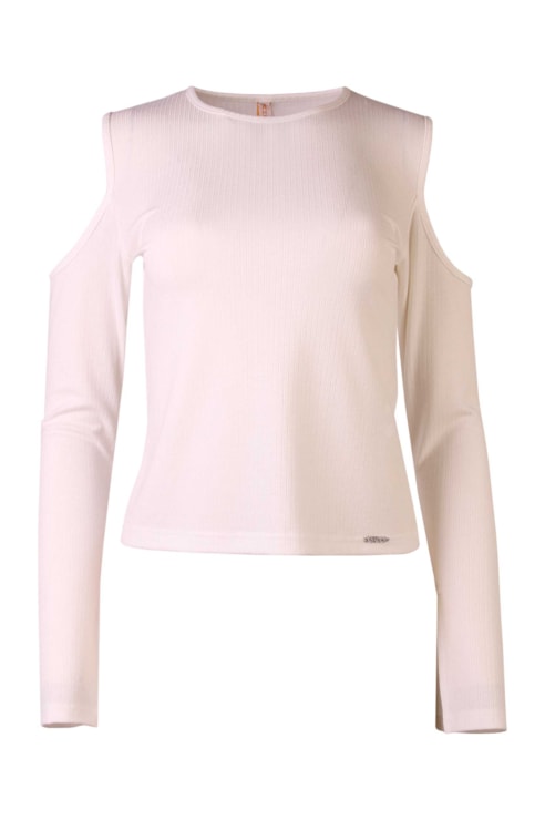 Camisola com aberturas